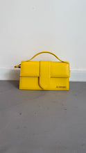 Load image into Gallery viewer, Jacquemus Le Bambino Long Shoulder Bag Yellow
