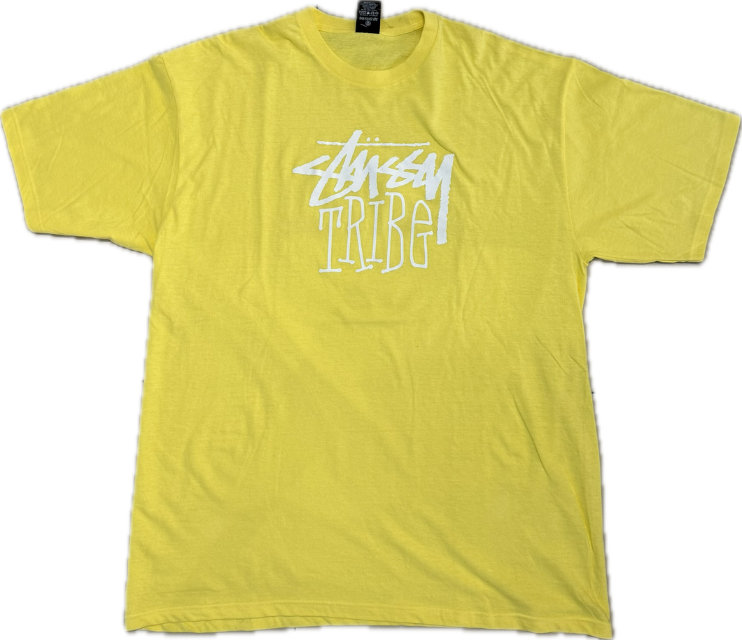 Stüssy Tribe Tee Pale Yellow