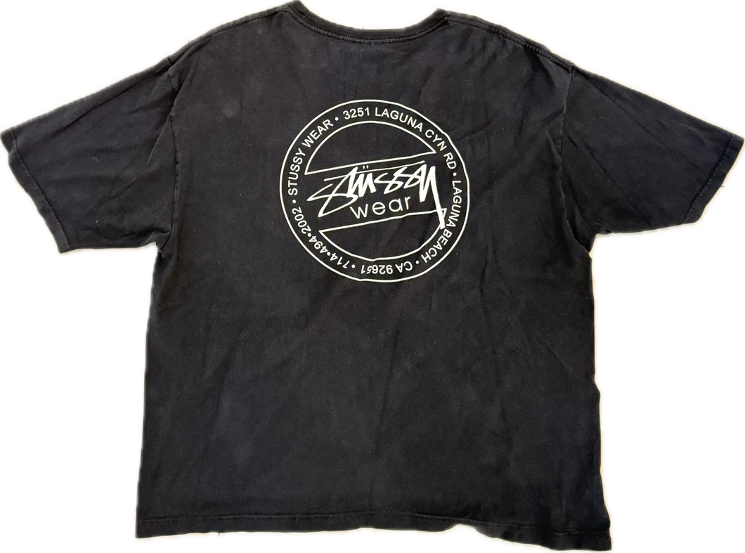 Stüssy Laguna Dot Tee Black