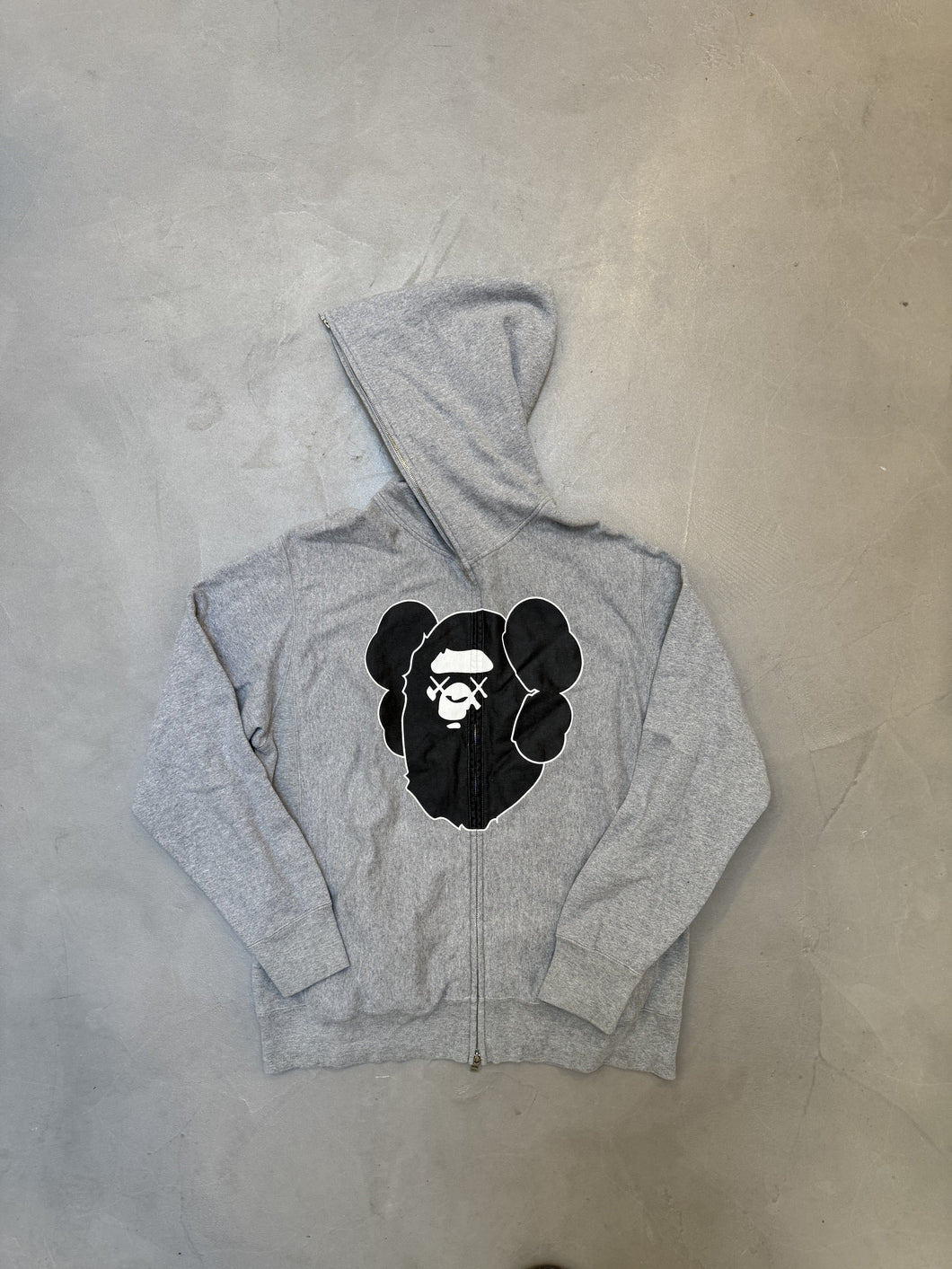 Bape x Kaws Full Zip Hoodie 2005