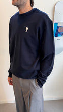 Load image into Gallery viewer, Ami Paris Crewneck Blue SS25
