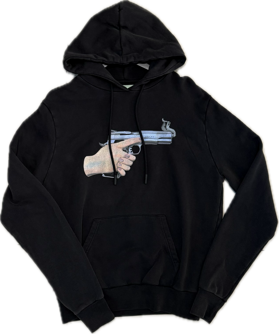 Off-White Diana Gun Black Hoodie