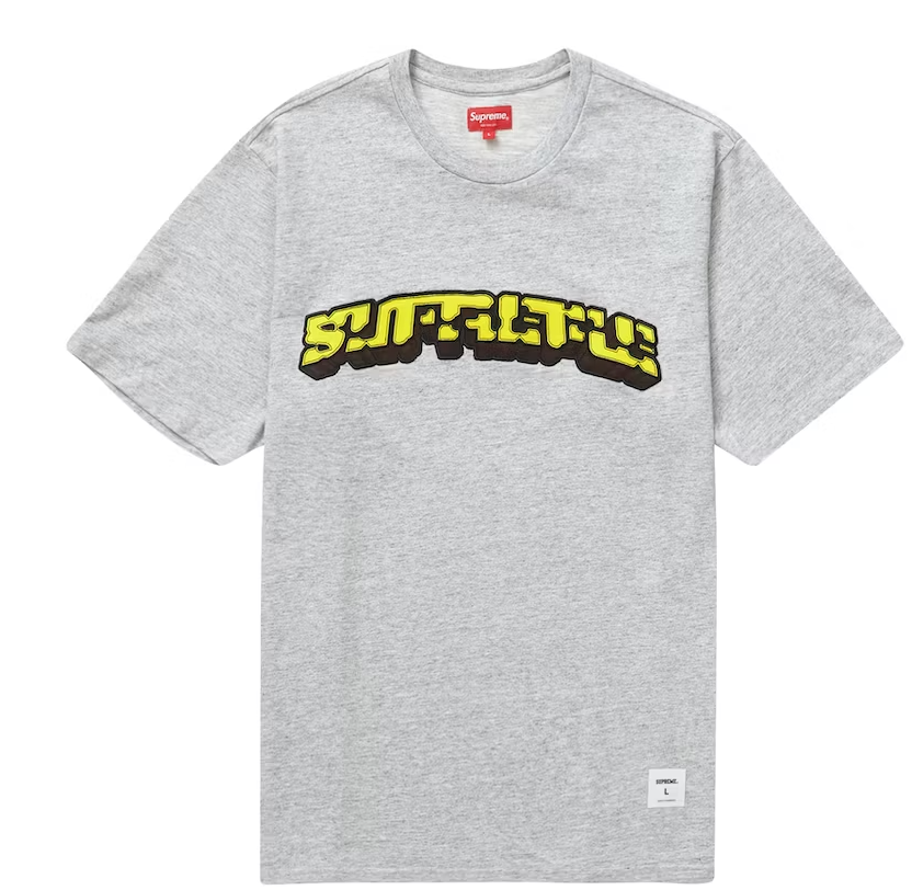 Supreme Block Arc S/S Top Heather Grey