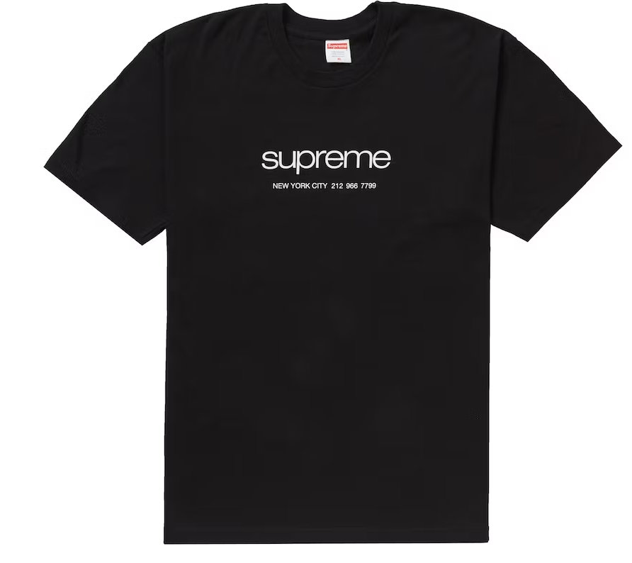 Supreme Shop Tee Black