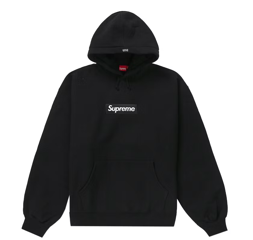 Supreme Box Logo Hooded Sweatshirt (FW23) Black
