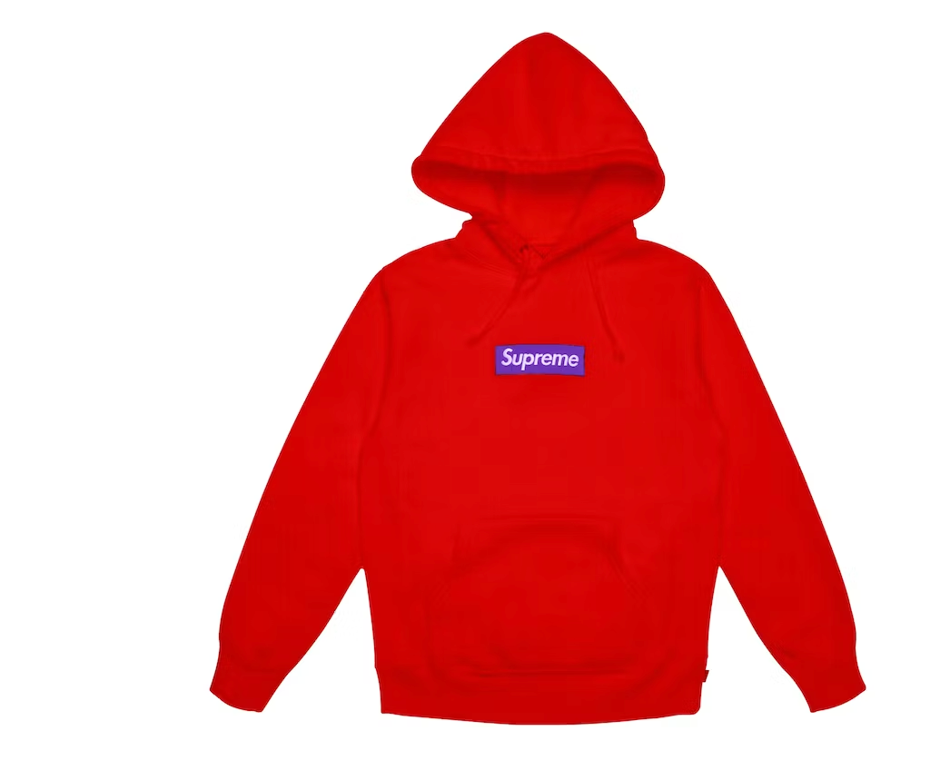 Supreme Box Logo Hooded Sweatshirt (FW17) Red
