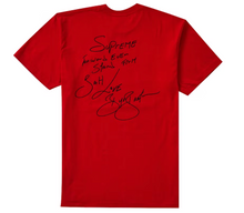 Load image into Gallery viewer, Supreme Buju Banton Tee Red
