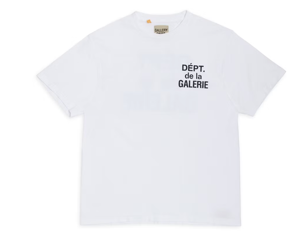Gallery Dept. French T-shirt White/Black