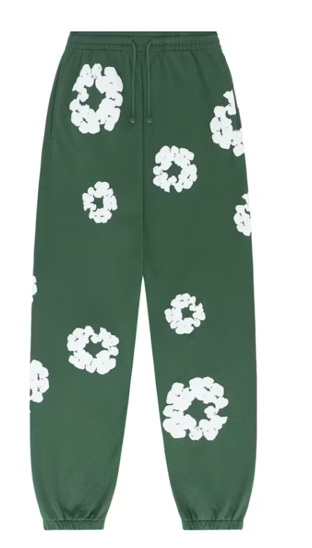 Denim Tears The Cotton Wreath Sweatpants Green