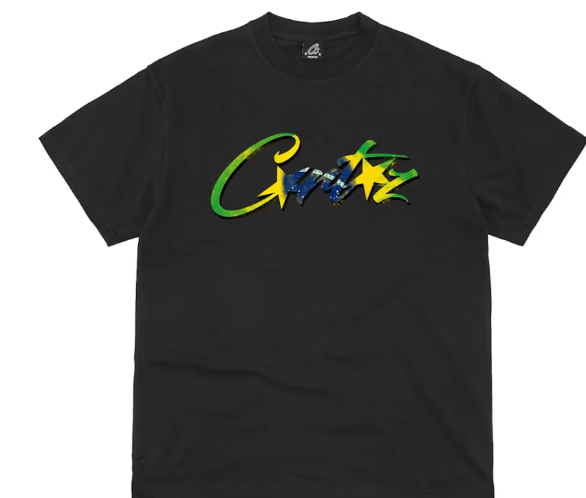 Corteiz Brasil Tee Black