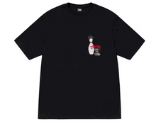 Load image into Gallery viewer, Stussy Kingpin Pigment Dyed T-shirt Black

