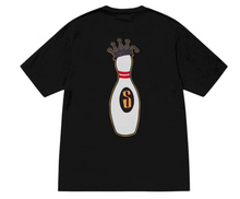 Load image into Gallery viewer, Stussy Kingpin Pigment Dyed T-shirt Black
