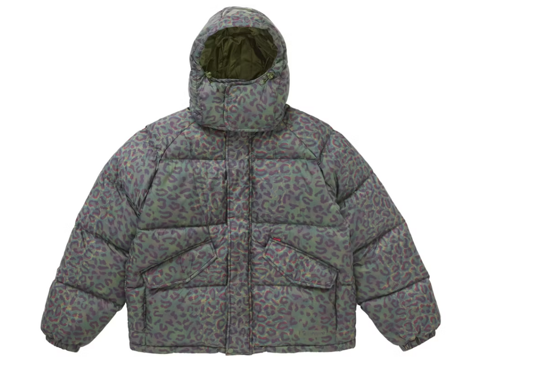 Supreme 700-Fill Down Lightweight Puffer Jacket Leopard
