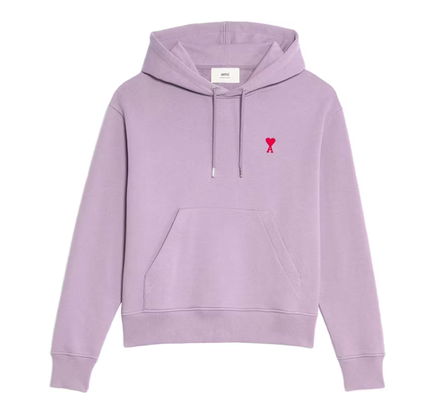 Ami Paris フーディ Black Ami De Coeur Boxy Fit Hoodie | AMI PARIS