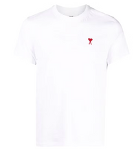Load image into Gallery viewer, Ami Paris Ami De Coeur Classic Fit T-Shirt White/Red
