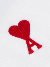 Load image into Gallery viewer, Ami Paris Ami De Coeur Classic Fit T-Shirt White/Red
