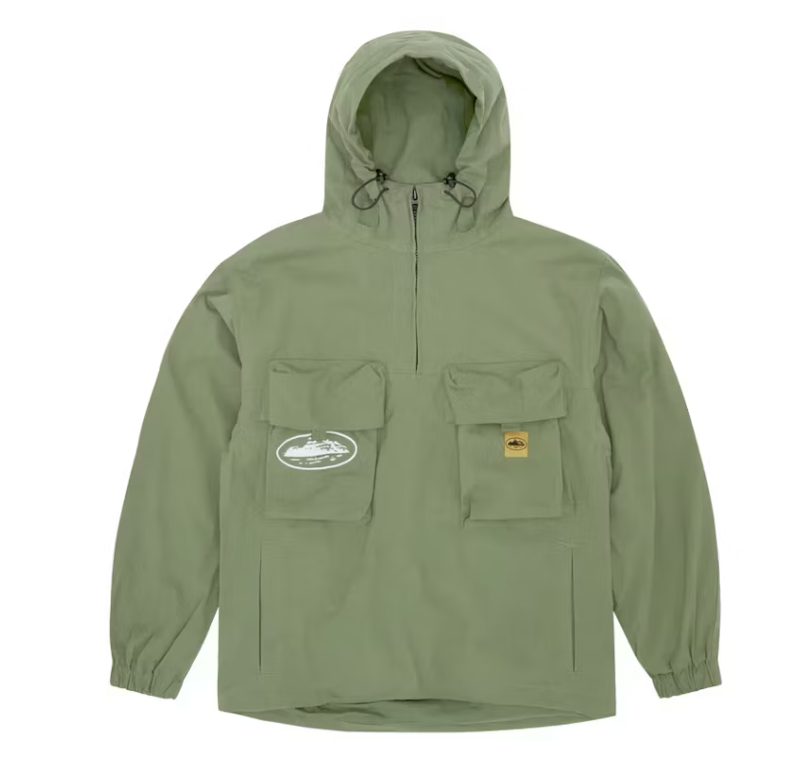 Corteiz Storm Jacket Khaki – Dropdayz