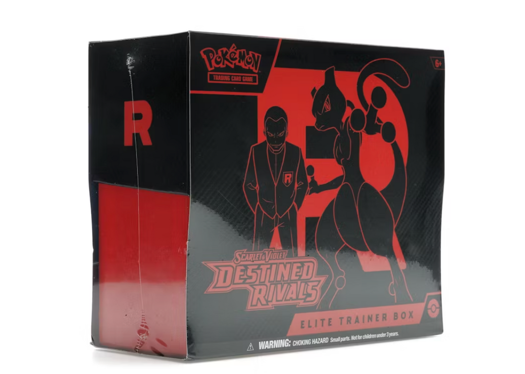 2025 Pokémon Scarlet & Violet Destined Rivals Elite Trainer Box