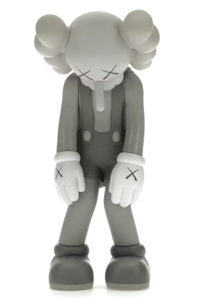 KAWS Small Lie Companion Vinyl Figure Grey