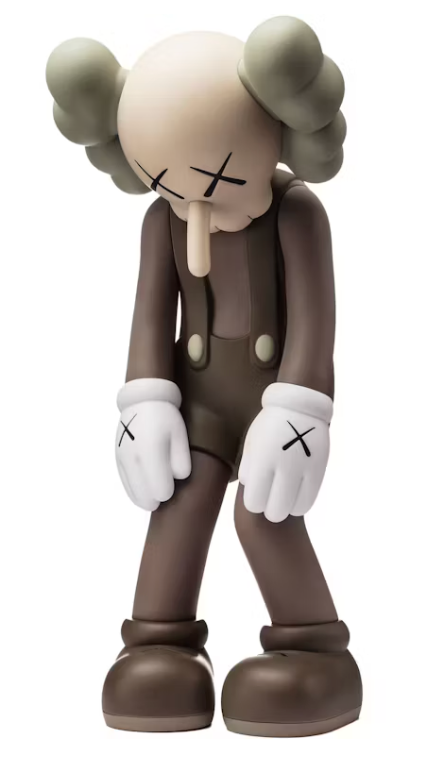 KAWS Small Lie Companion Vinyl Figure Brown