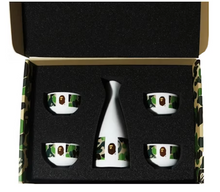 Load image into Gallery viewer, BAPE ABC Camo Sake Set Green
