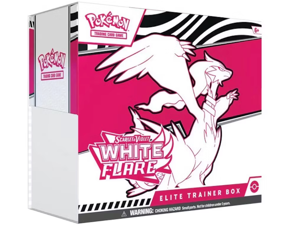 2025 Pokémon Scarlet & Violet White Flare Elite Trainer Box
