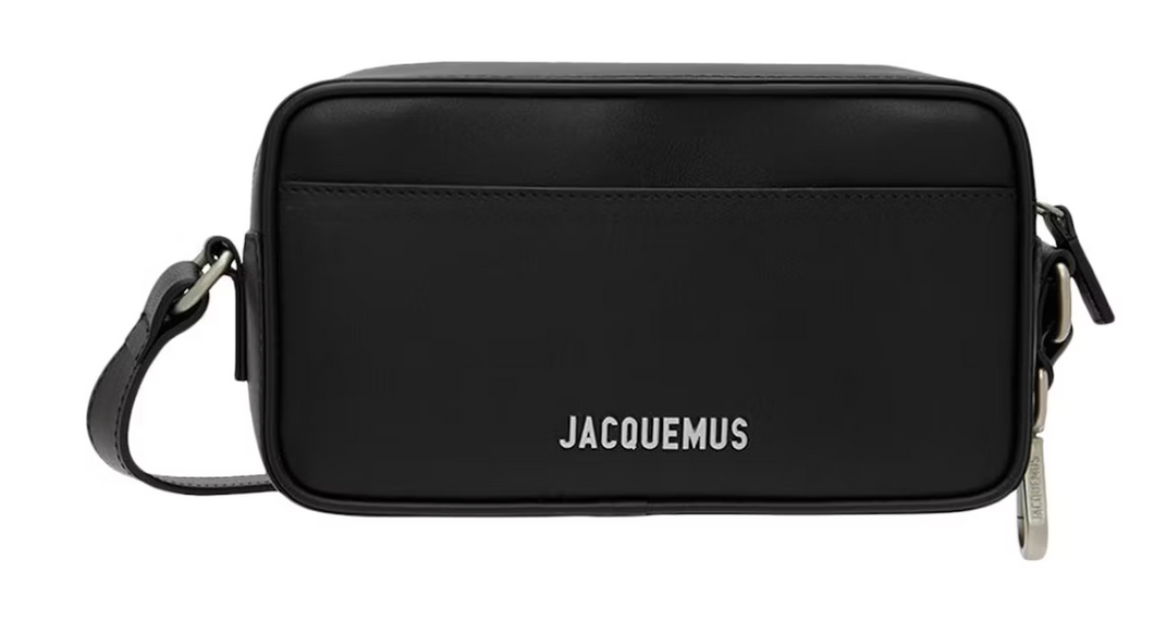 Jacquemus Le Baneto Strap Pochette Bag Black