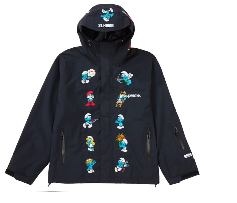 Supreme Smurfs GORE-TEX SET (Pants + Jacket)