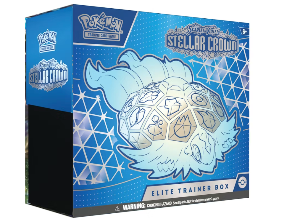 Pokémon Scarlet & Violet Steller Crown Elite Trainer Box