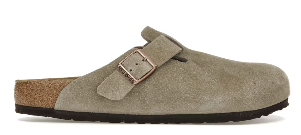 Birkenstock Boston BS Suede Taupe
