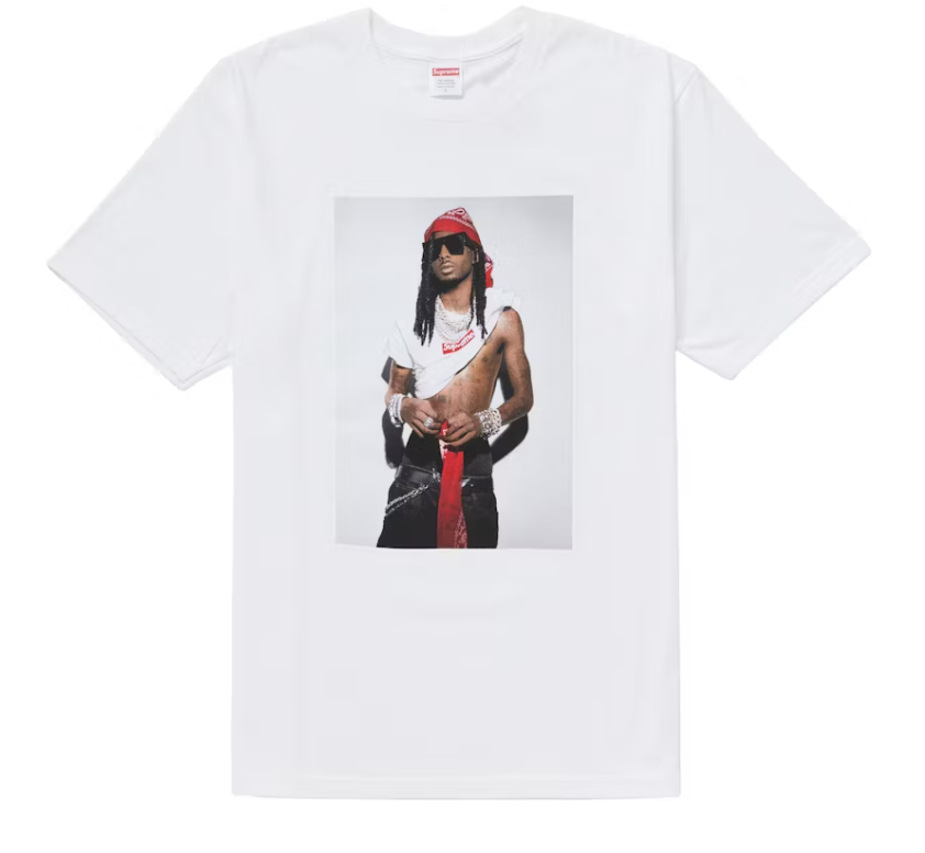 Supreme Playboi Carti Tee White
