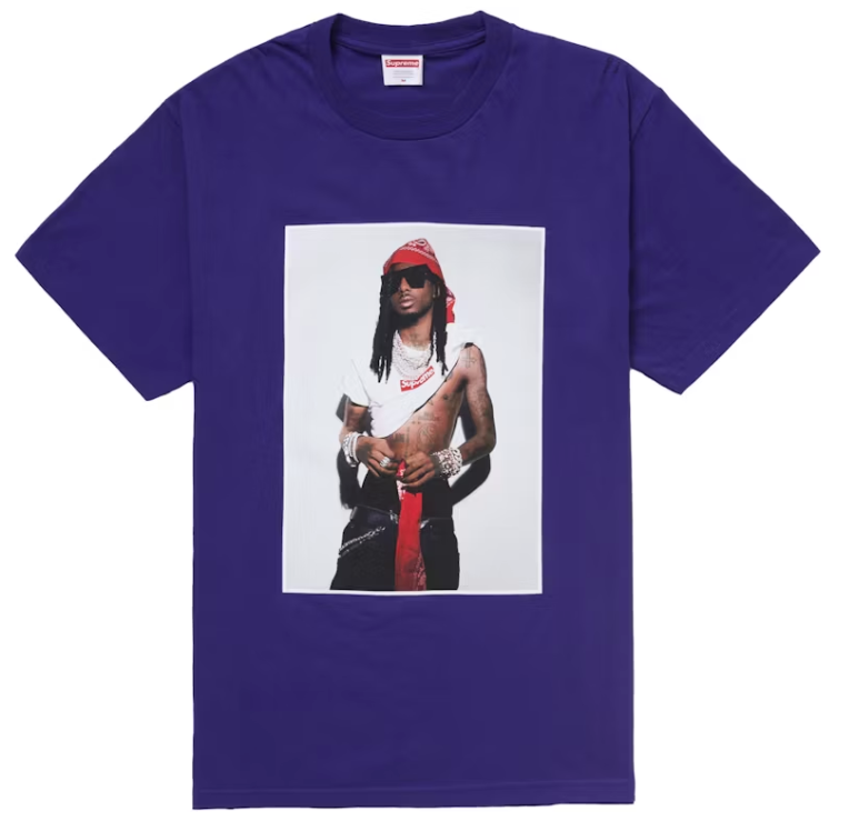 Supreme Playboi Carti Tee Purple