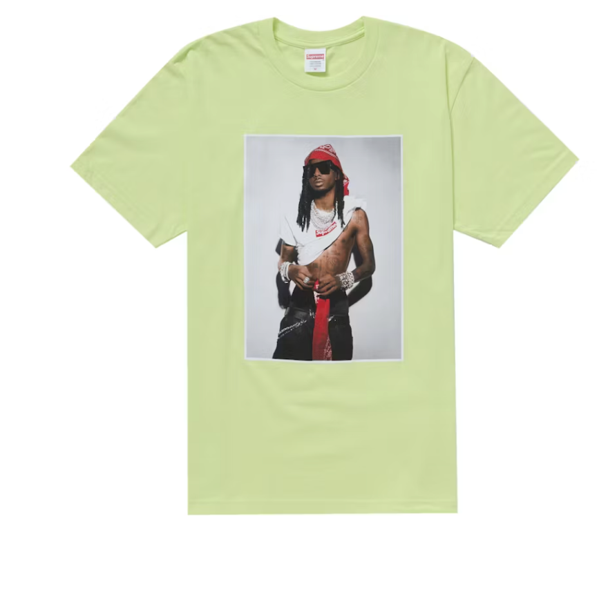 Supreme Playboi Carti Tee Pale Green