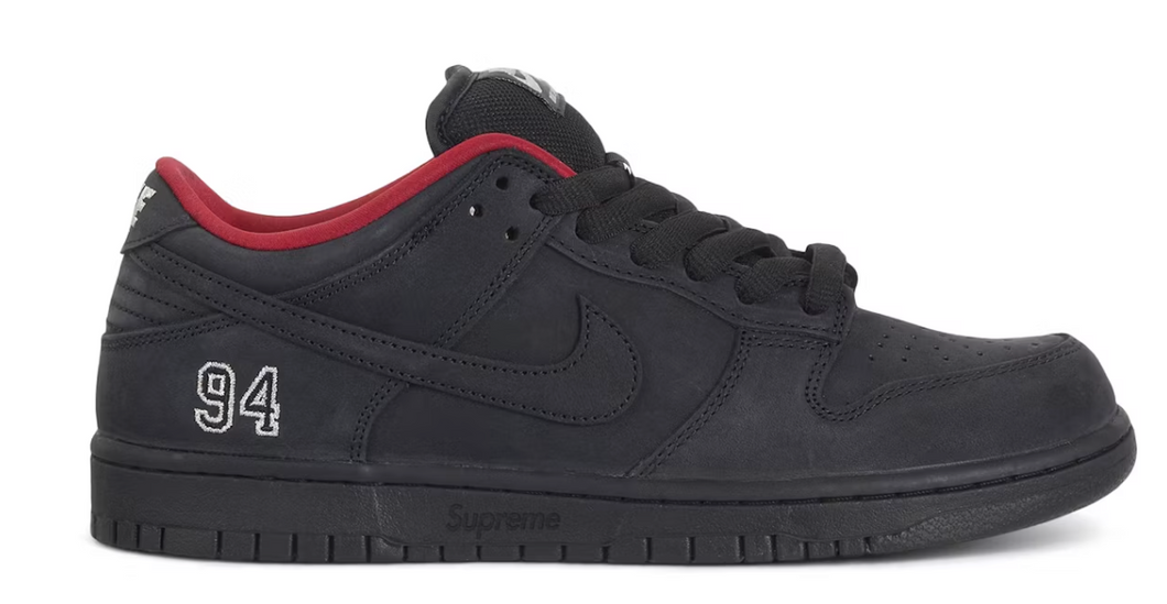Nike SB Dunk Low Supreme 94 Black