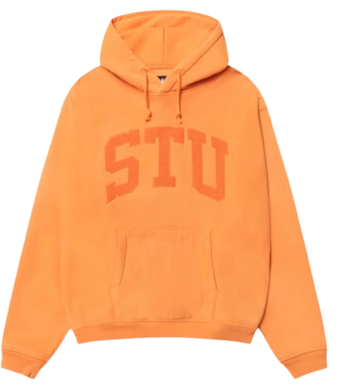 Stussy Stu Relaxed Hoodie Orange