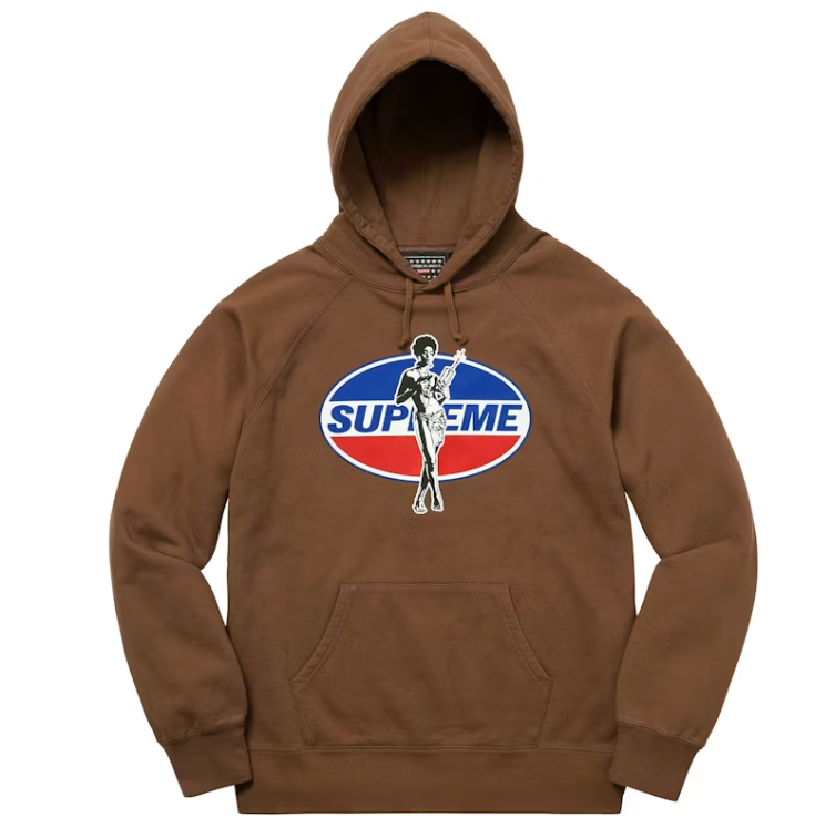 Supreme Hysteric Glamour Hoodie Brown