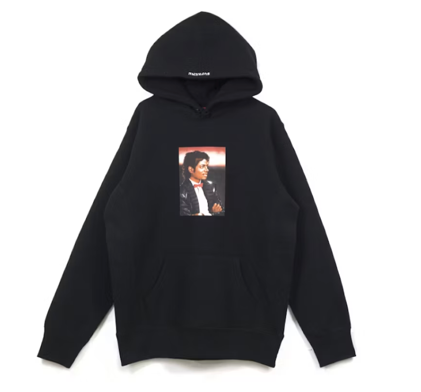 Supreme Michael Jackson Hooded Sweatshirt Black