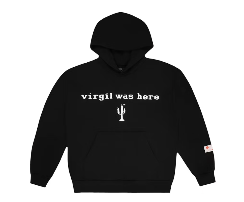 Cactus Plant Flea Market VAA CPFM Virgil Was Here Hooded Sweatshirt Black