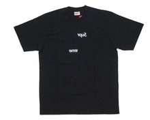 Load image into Gallery viewer, Supreme Comme des Garcons SHIRT Split Box Logo Tee Black
