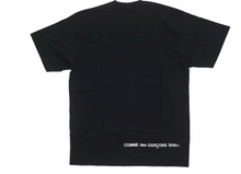 Load image into Gallery viewer, Supreme Comme des Garcons SHIRT Split Box Logo Tee Black

