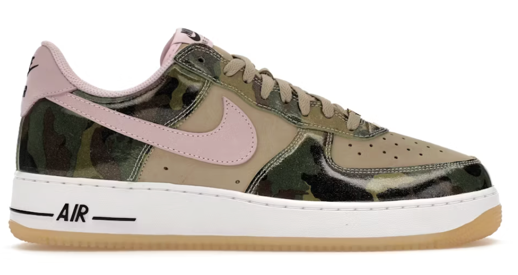 Nike Air Force 1 Low '07 LV8 Patent Camo Pink