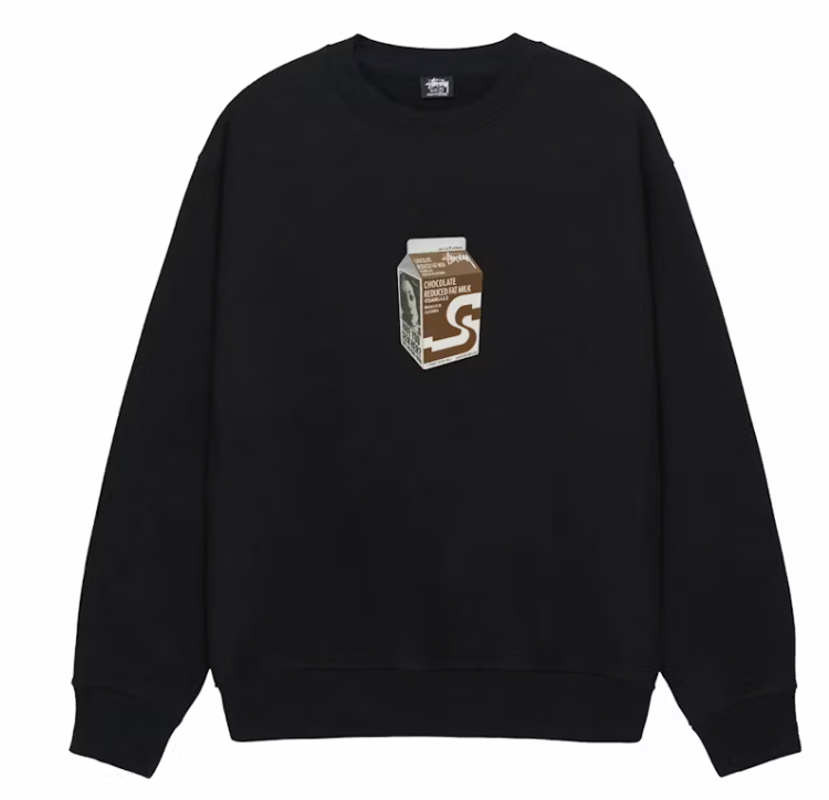 Stussy Milk Crew Black