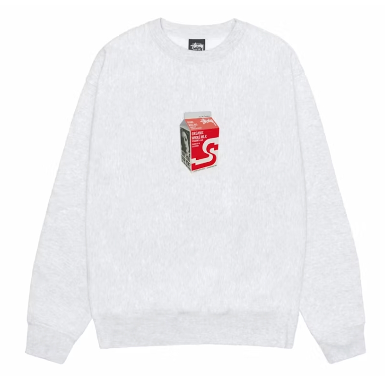 Stussy Milk Crew Ash Heather