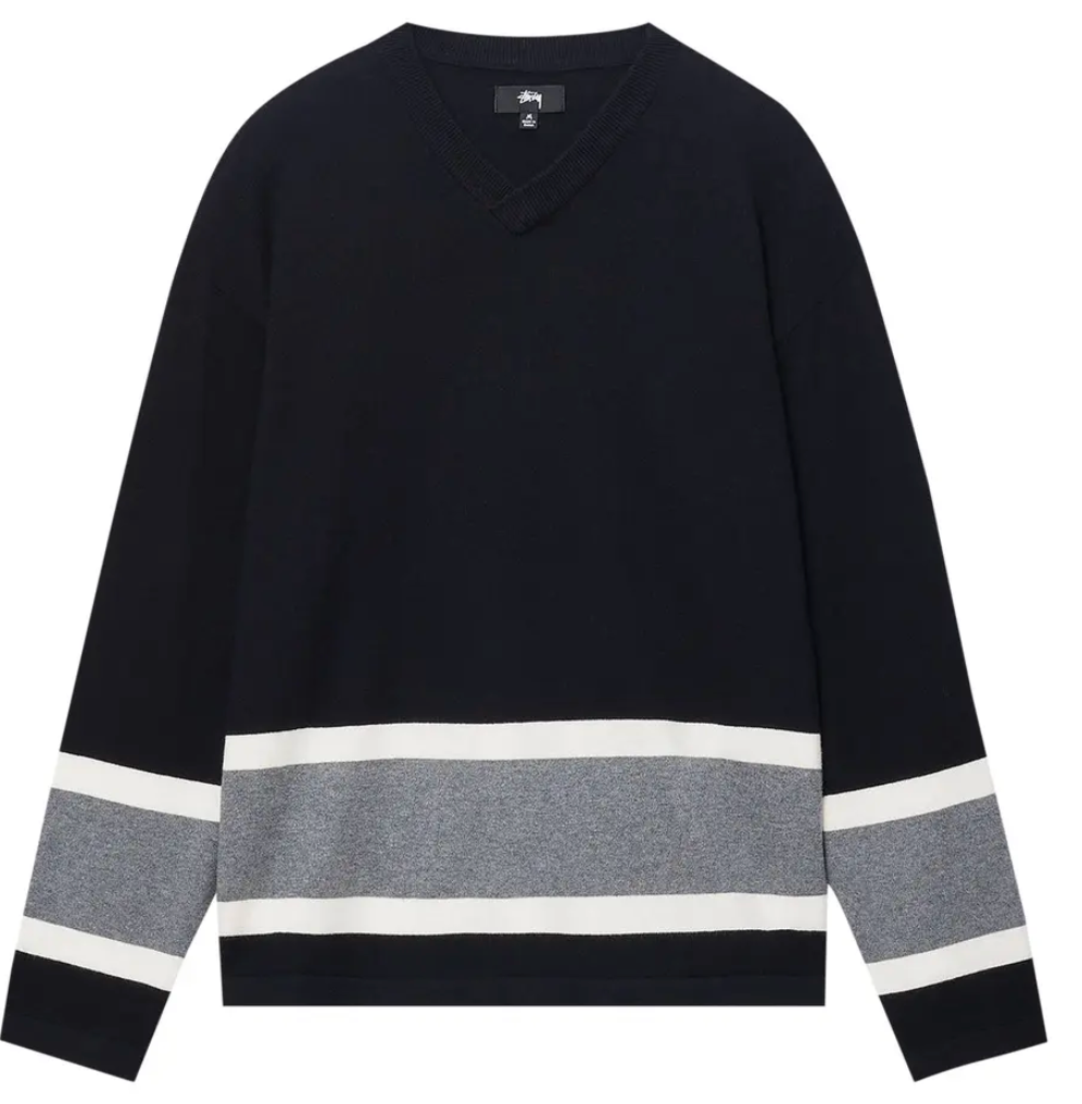 Stussy Hockey Sweater Black