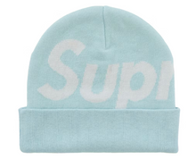 Load image into Gallery viewer, Supreme Big Logo Beanie (FW25) Light Blue
