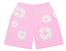 Load image into Gallery viewer, Denim Tears The Cotton Wreath Sweatshorts Powder Pink
