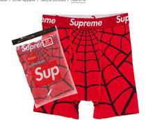 Afbeelding in Gallery-weergave laden, Supreme Hanes Spider-Man Boxer Briefs (2 Pack) Red
