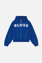 Load image into Gallery viewer, Bluss Blue Zip Up
