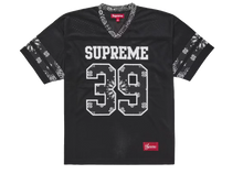 Afbeelding in Gallery-weergave laden, Supreme Bandana Football Jersey Black
