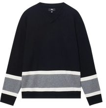 Afbeelding in Gallery-weergave laden, Stussy Hockey Sweater Black
